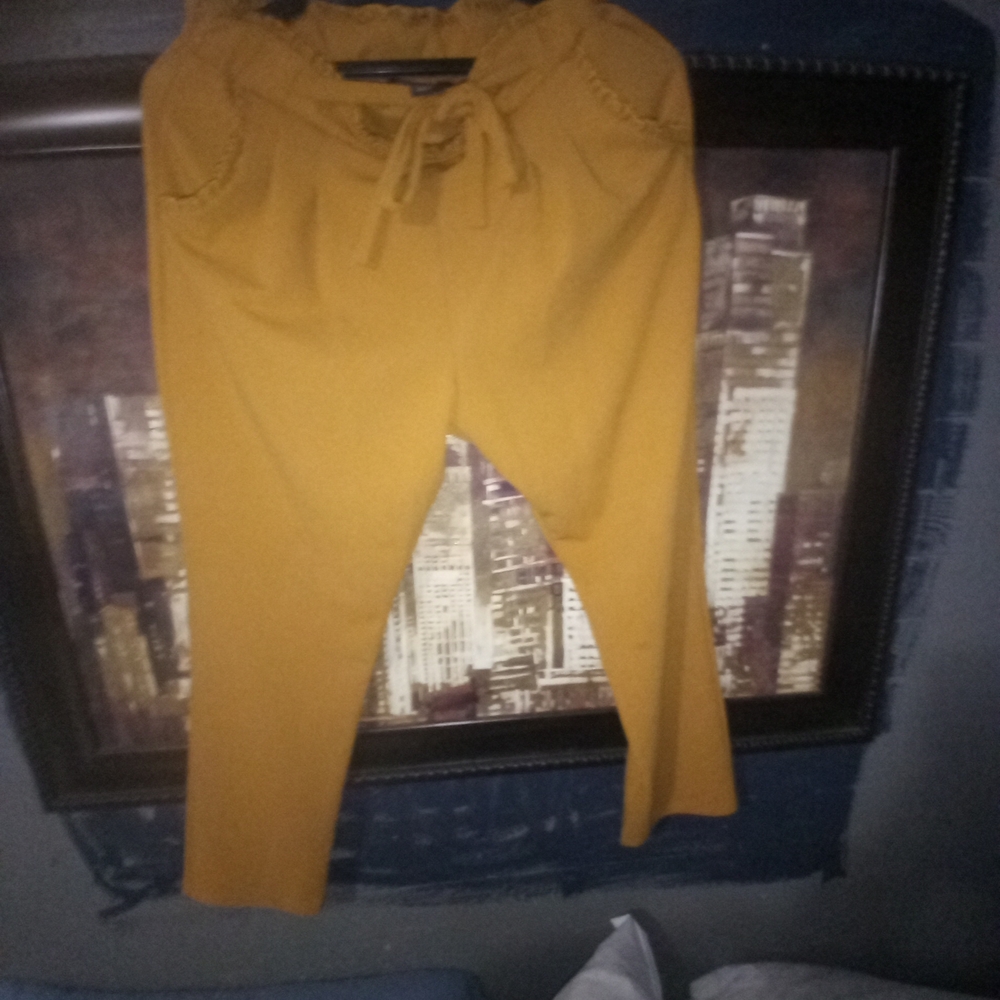 Yellow Pantsuit